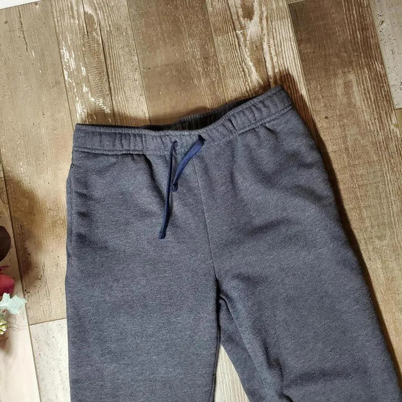 Tek Gear Kids Boys Ultra Soft Fleece Drawstring Pants Dark Gray Size Large 14-16 - Picture 6 of 14